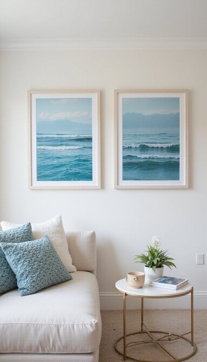 Introduce serenity with seascape prints