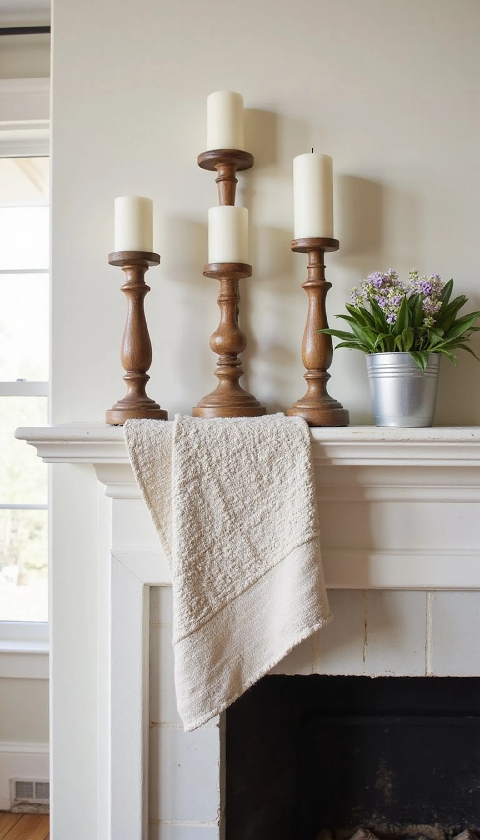 Quilted runner and boucle for layered comfort