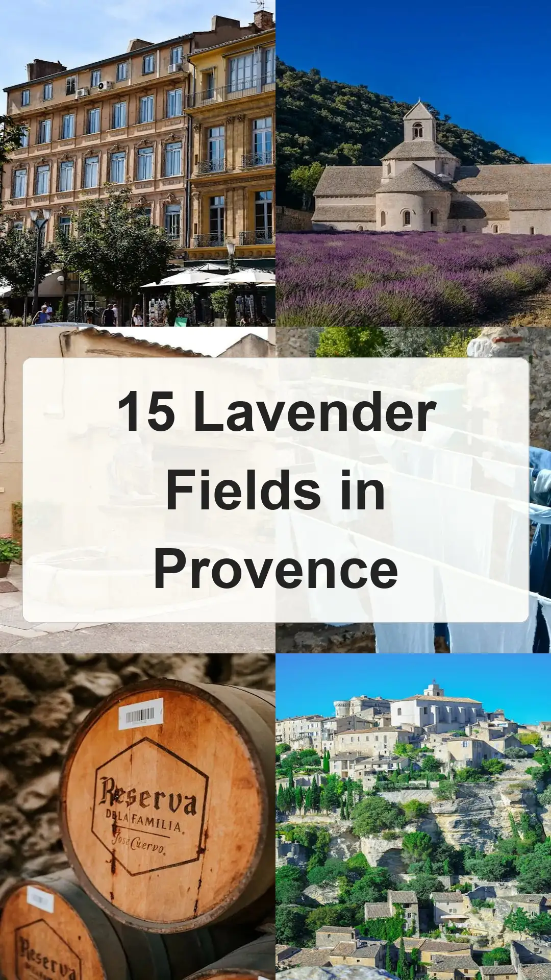 15 Lavender Fields in Provence collage 1