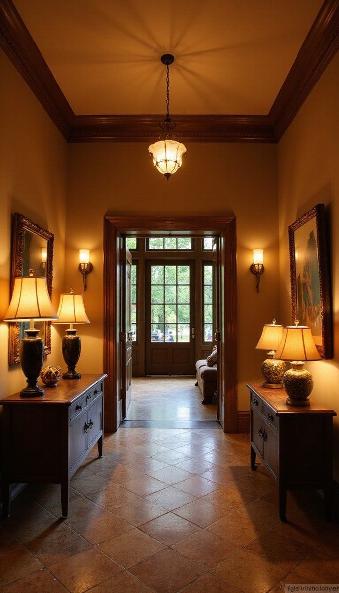 Layered lighting effects for ambiance