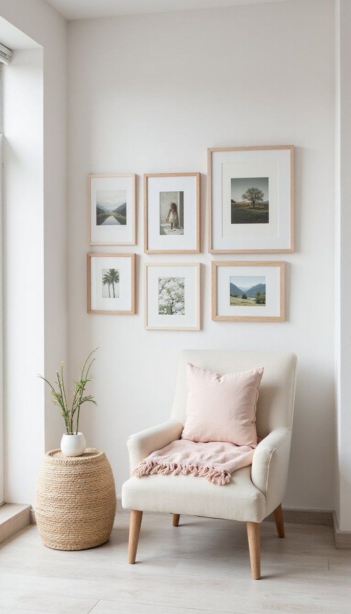 Layered Minimalist Framed Prints