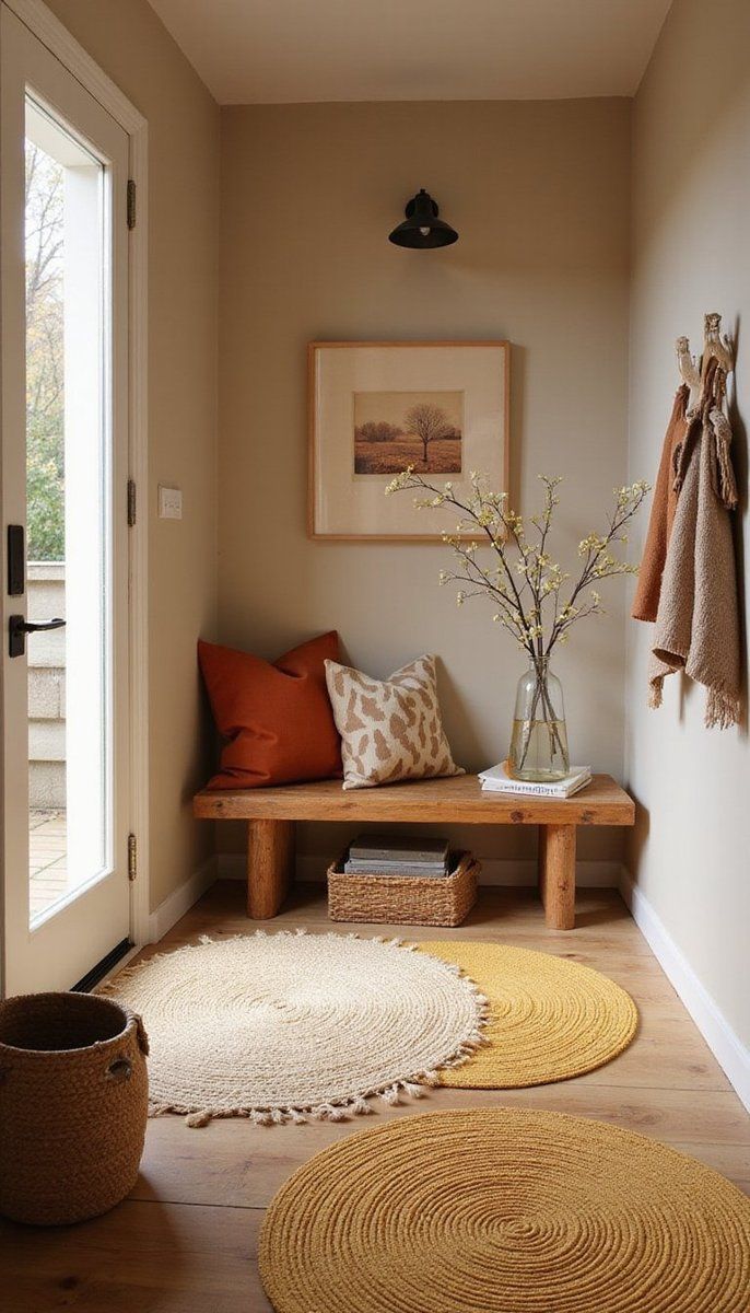 Layered Rugs for Instant Warmth