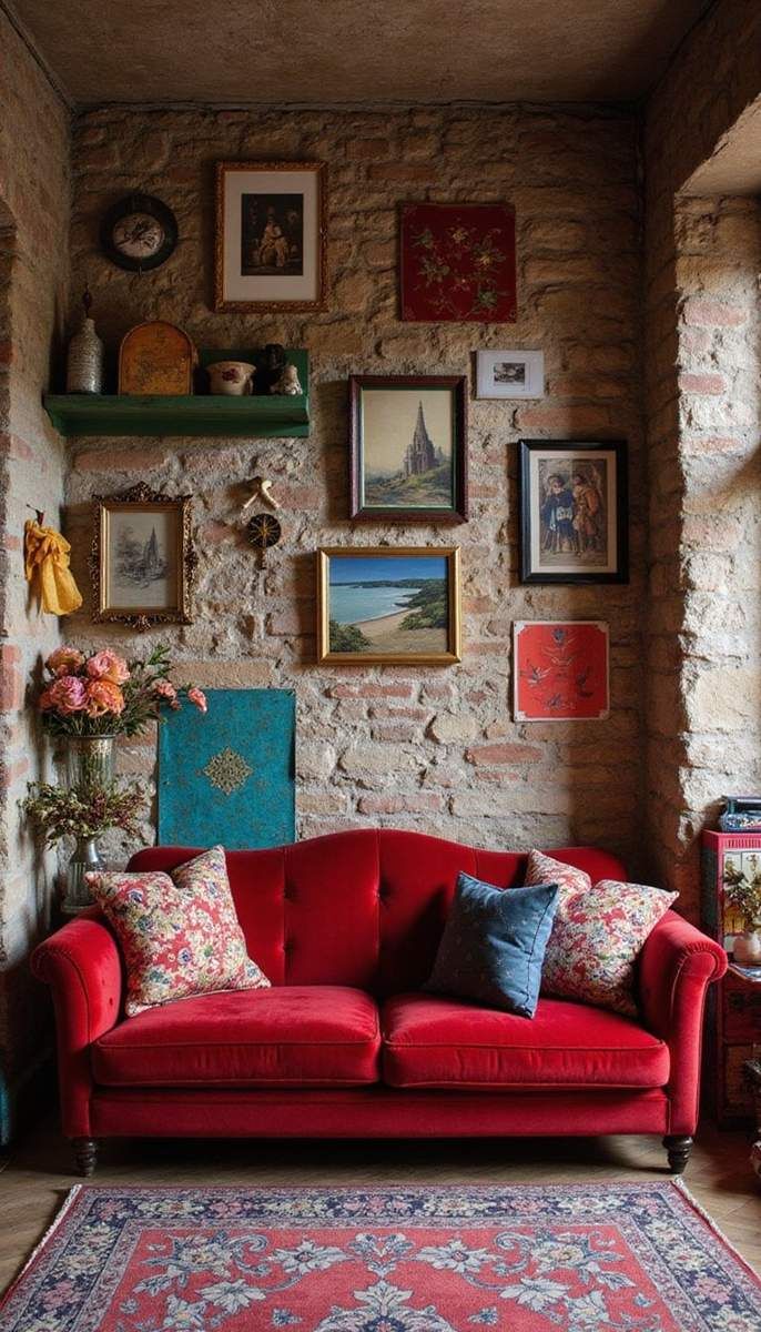 Layering Textures with Bold Hues