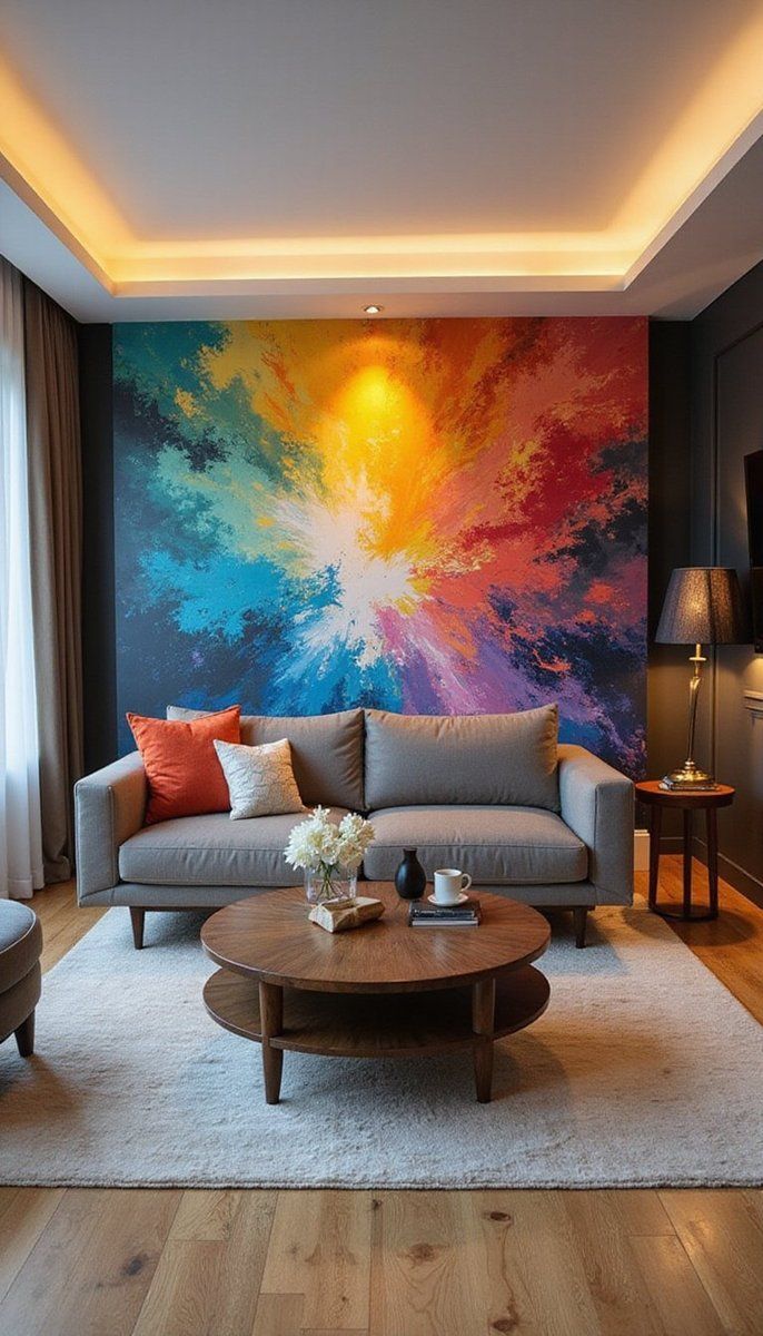 Lively murals: turning walls into canvases