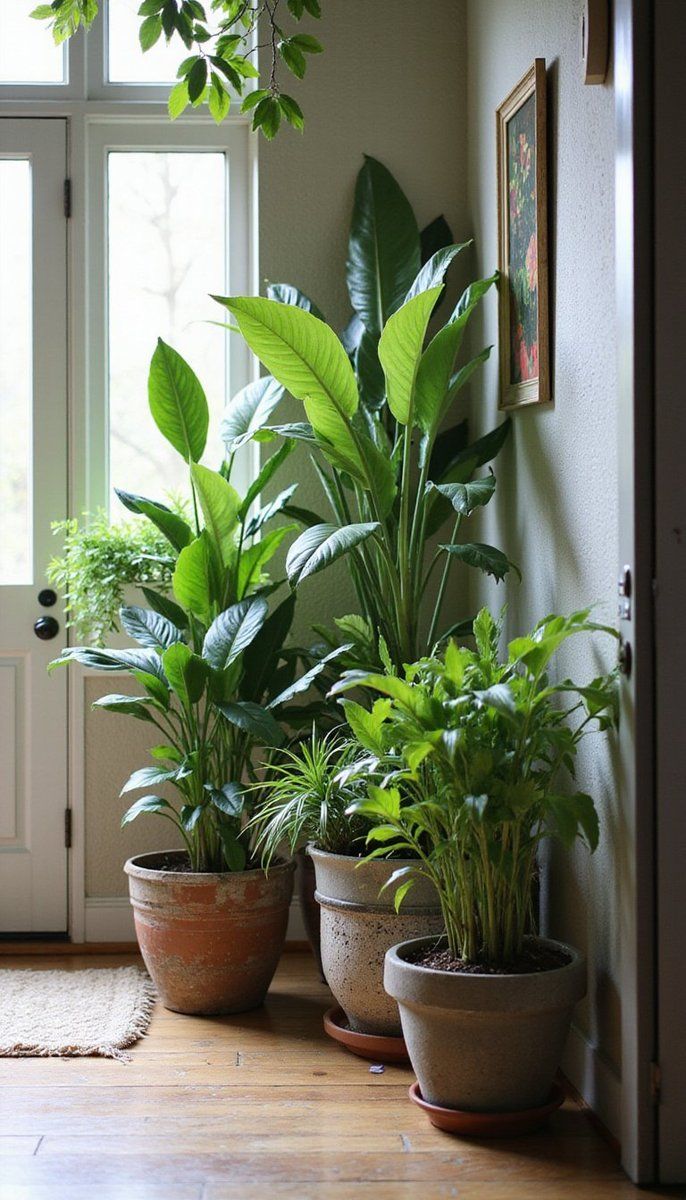 Lush Indoor Plants for Fresh Greenery