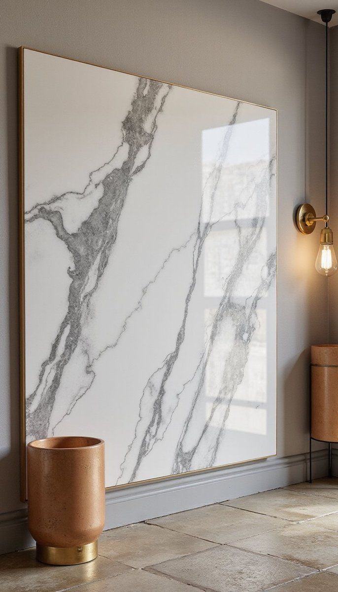Marble wall art that speaks luxury