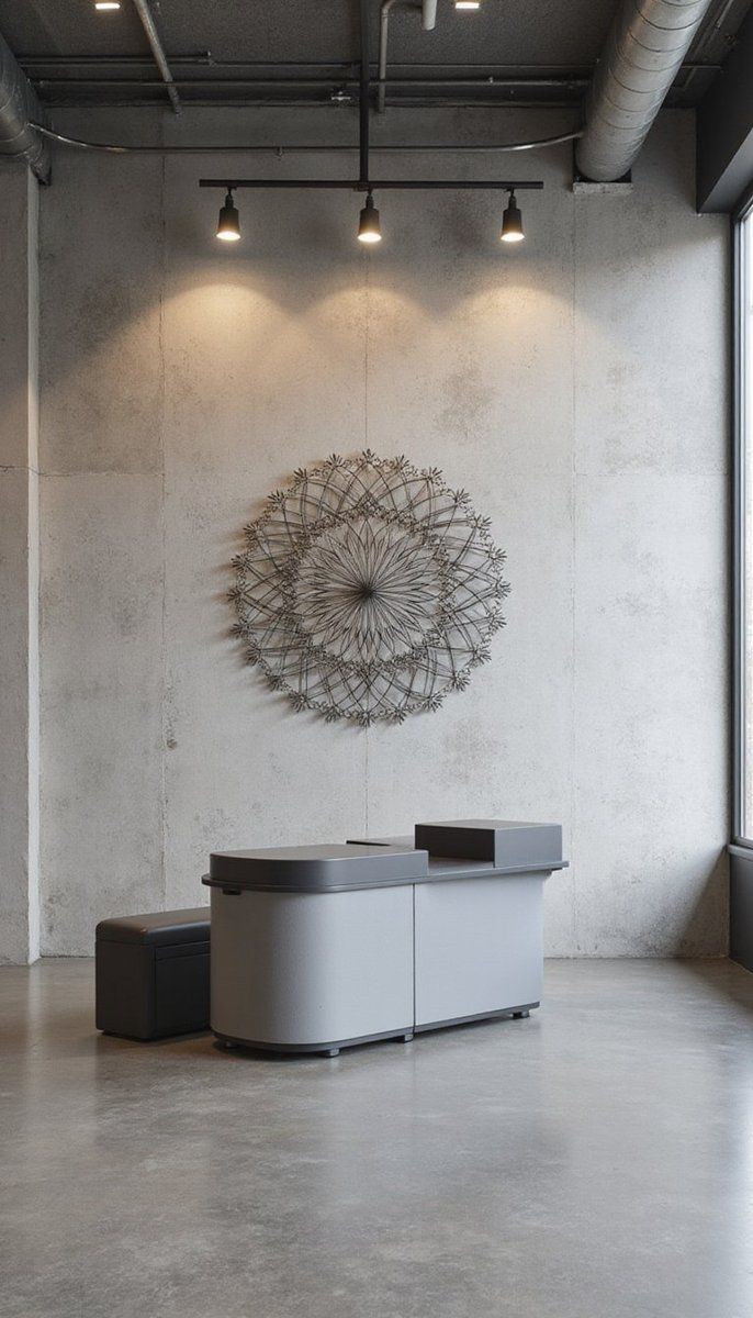 Minimalist Metal Wall Sculptures