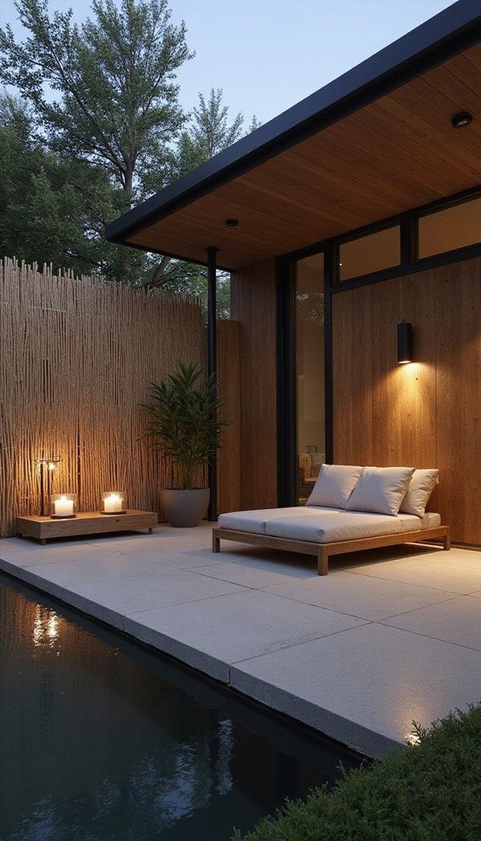 Minimalist Zen Patio Retreat