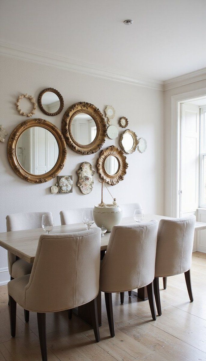 Mirror walls: reflecting light and space