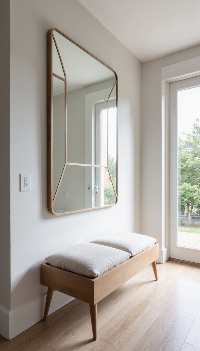 Mirrors for light and depth