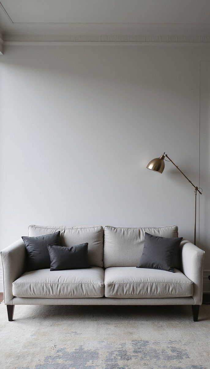 Muted grays for understated elegance