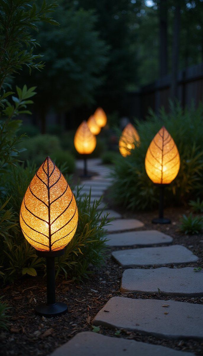Nature-inspired outdoor lighting designs