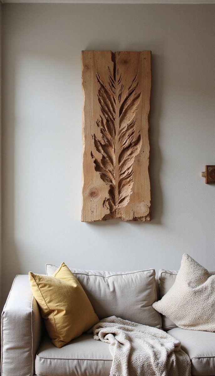 Nature-Inspired Wood Sculptures