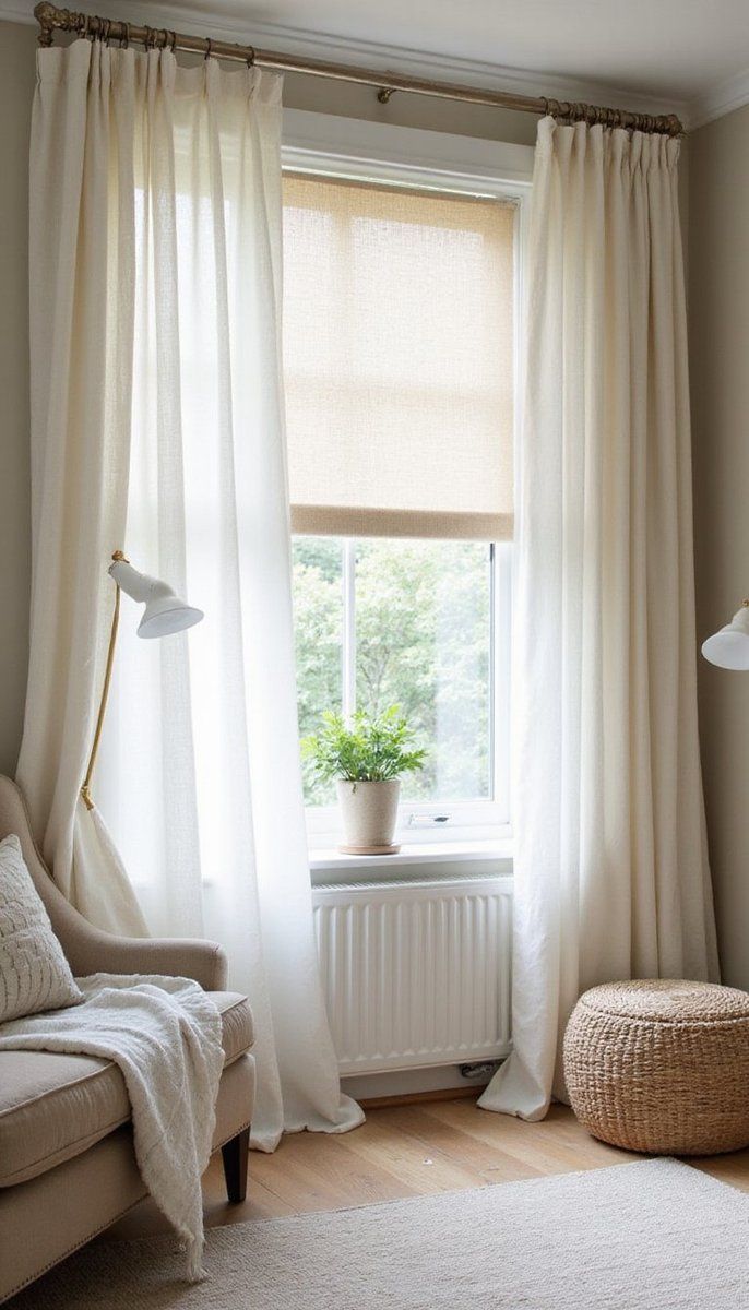 Neutral Hued Curtains