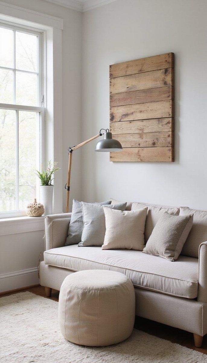 Neutral Pallet Wood Wall Art
