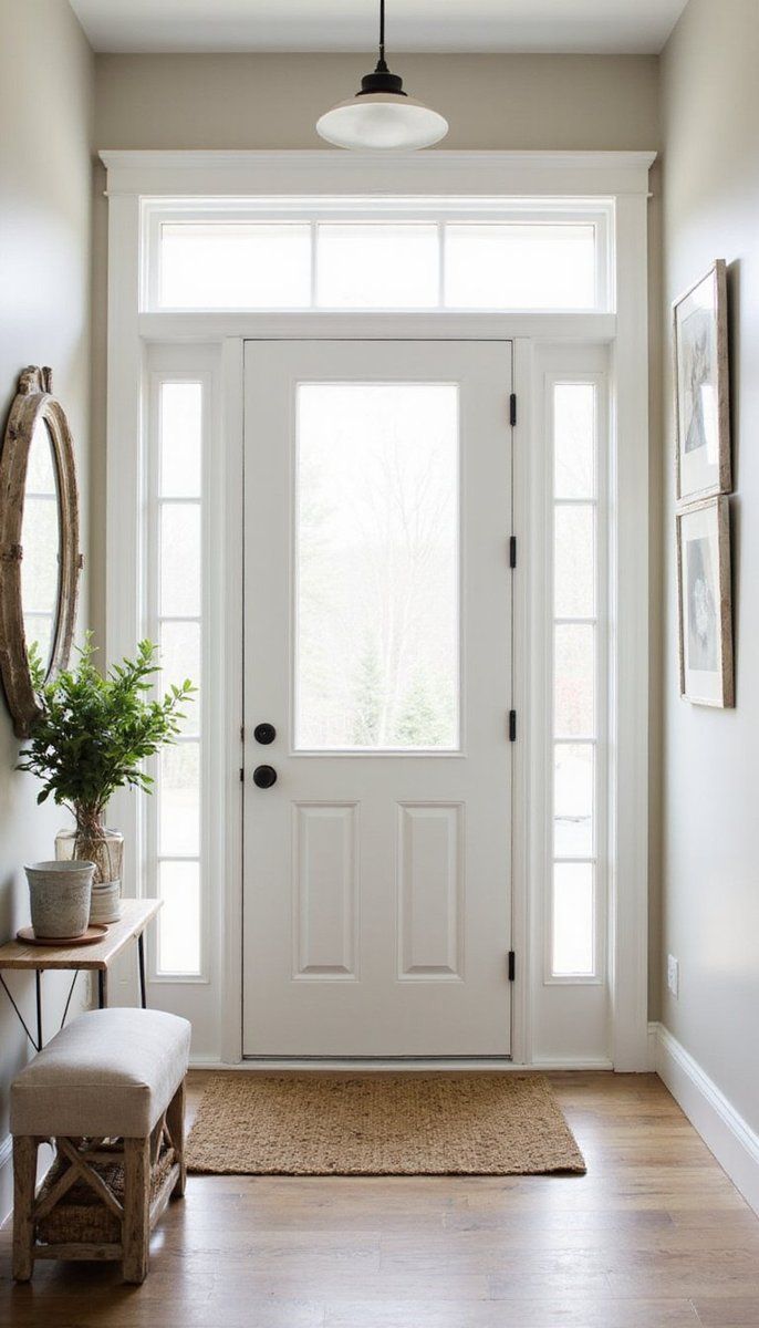 Neutral tones with a rustic twist