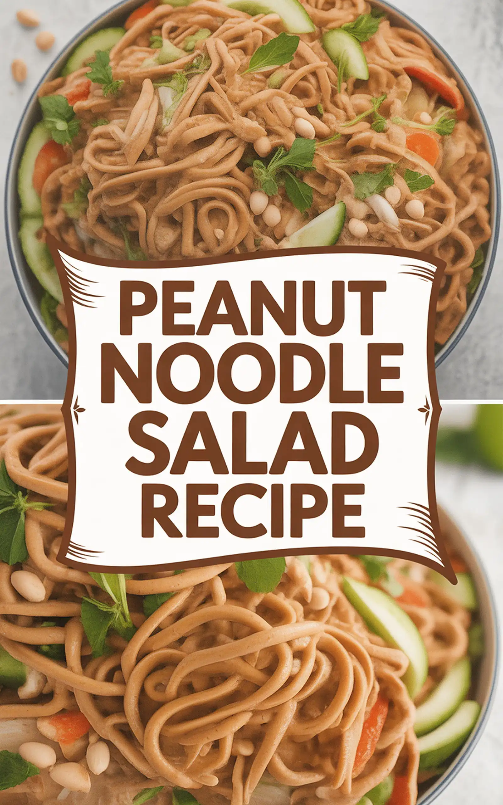 Peanut Noodle Salad Recipe recipe idea in stylish layout