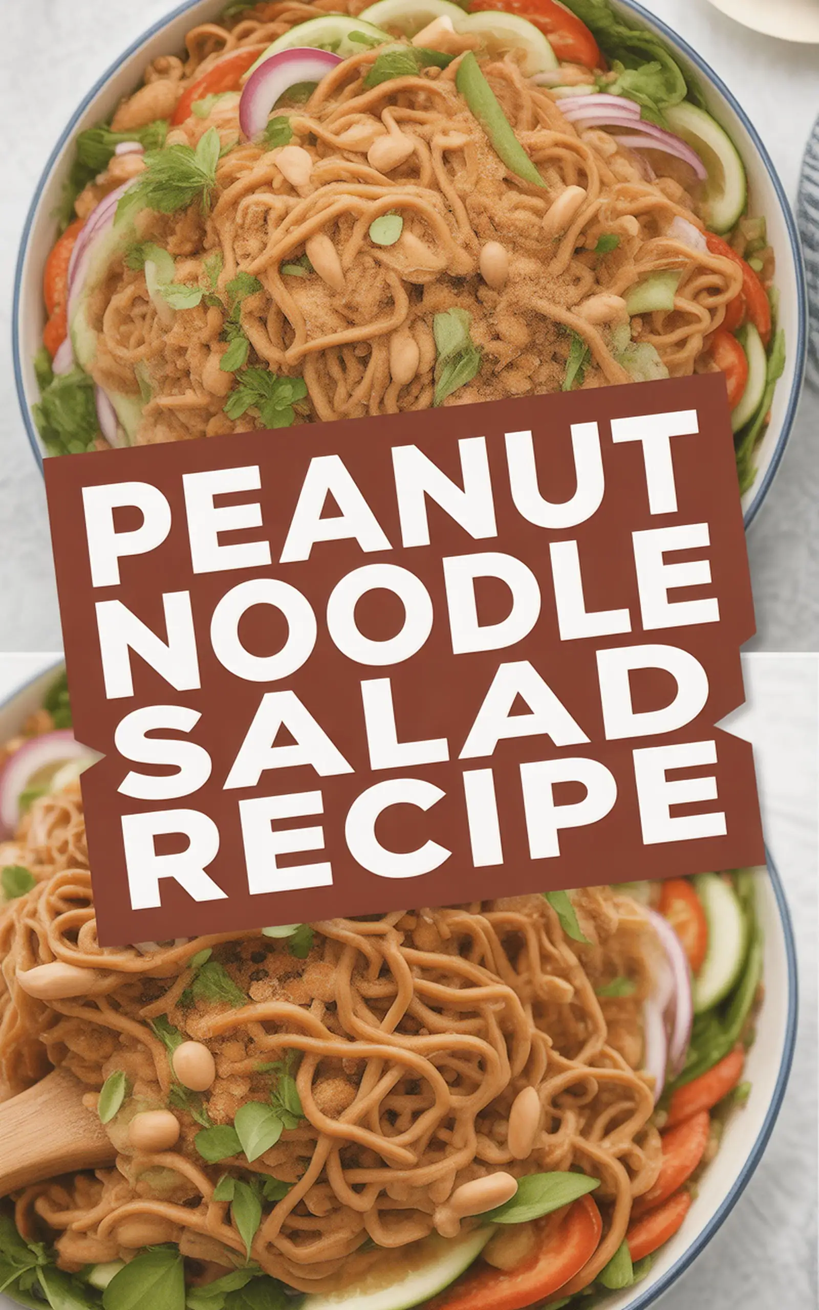 Peanut Noodle Salad Recipe recipe idea in stylish layout