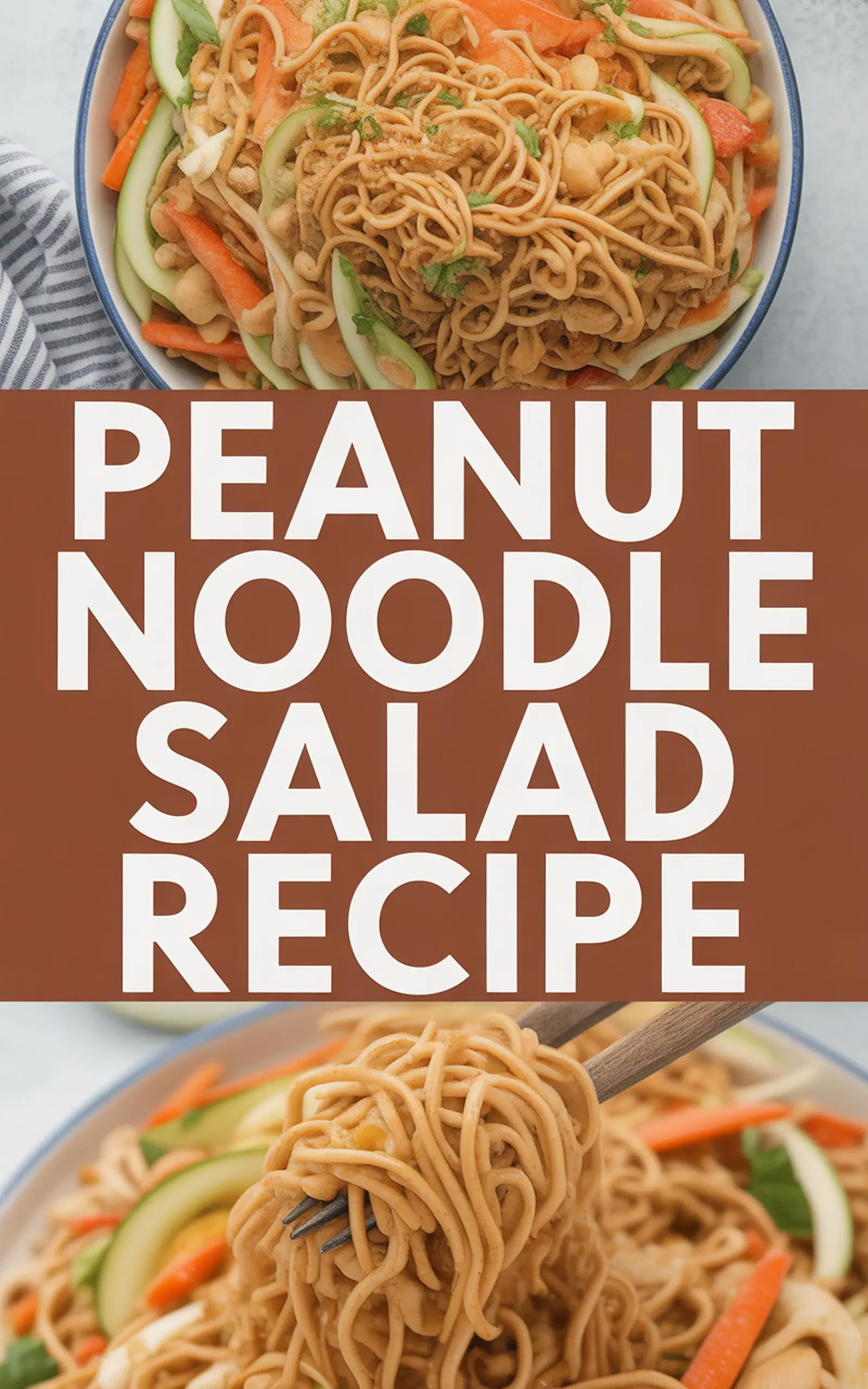 Peanut Noodle Salad Recipe recipe idea in stylish layout