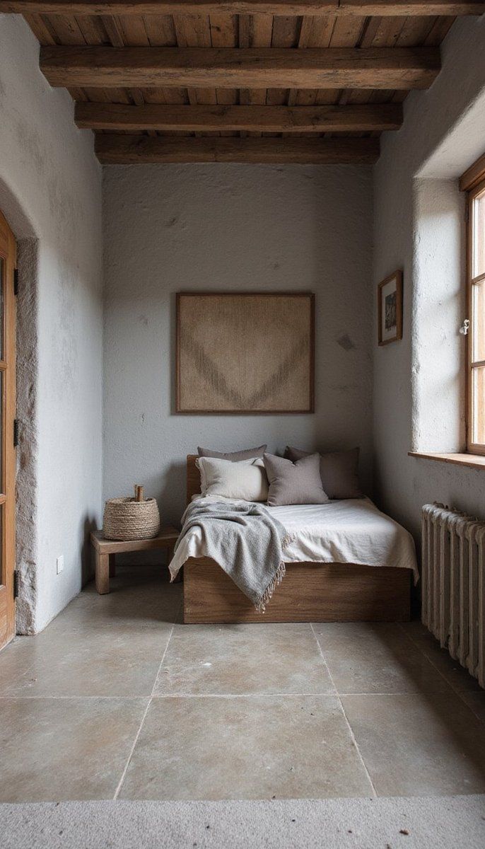 Pebble gray and rustic elegance