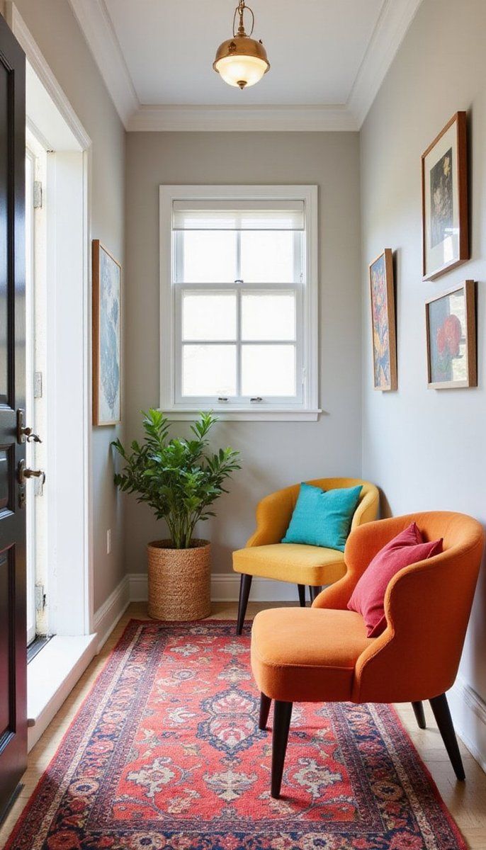 Pop of color with bold accents