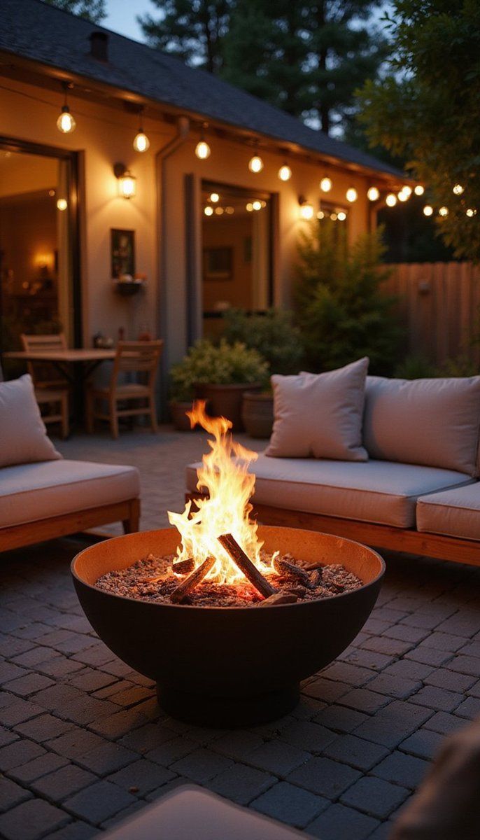 Portable fire pits for warmth and style