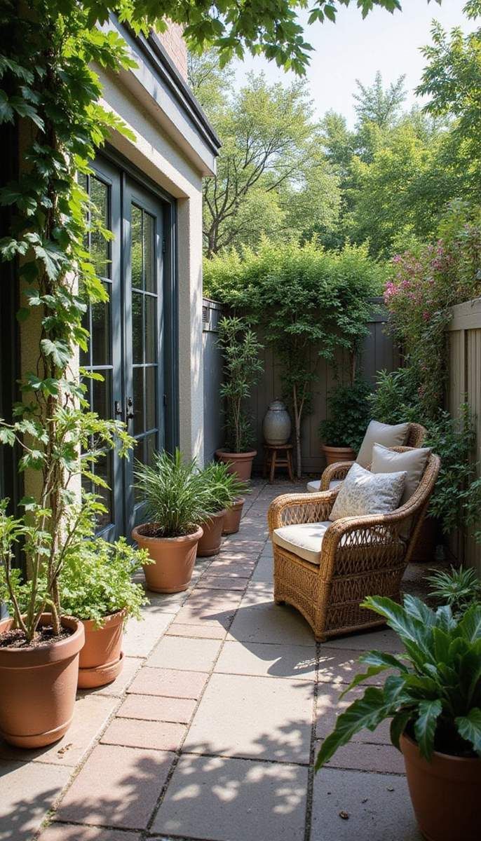 Privacy screens for cozy seclusion