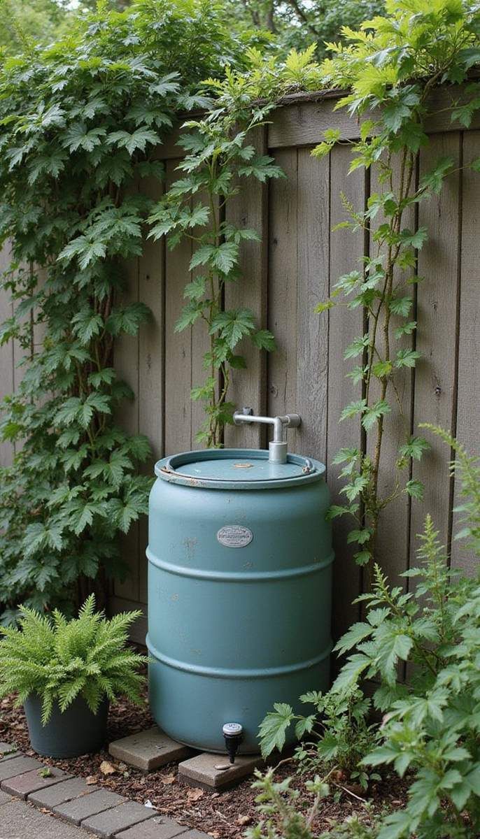 Rainwater harvesting systems for conserving water