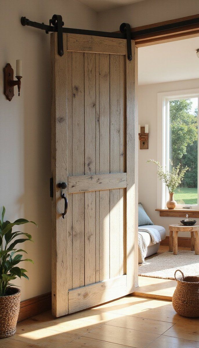 Rustic barn door inspiration