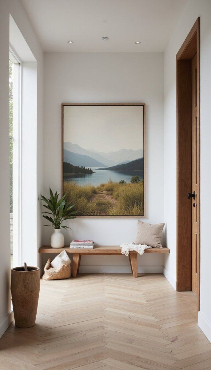 Serene landscapes for a calm welcome