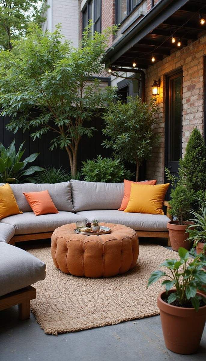 Set up a captivating lounge corner