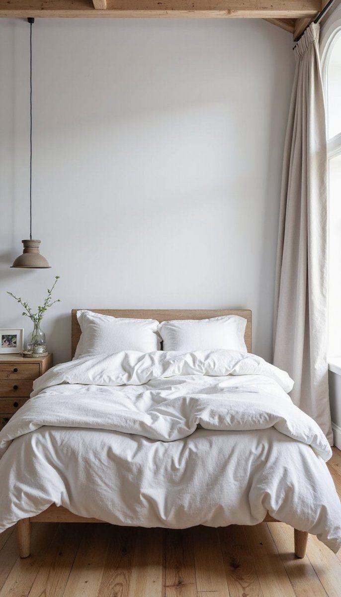 Simple beauty of cotton linens