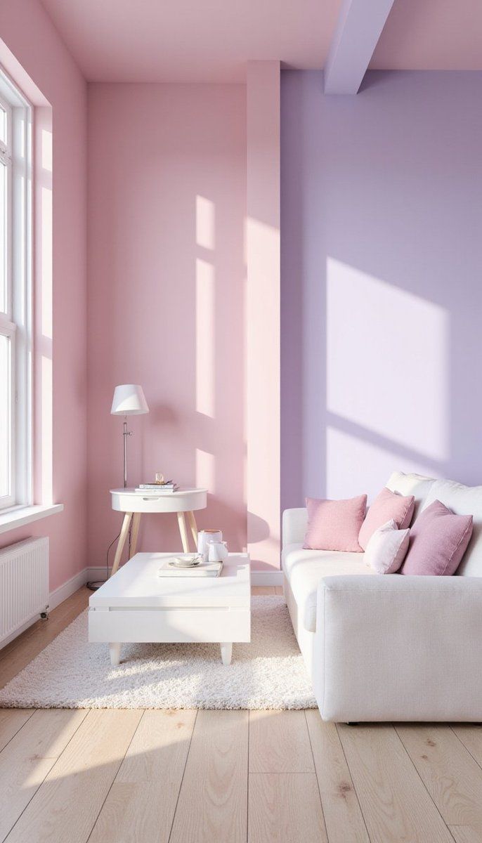 Soft Pastels for a Gentle Ambiance