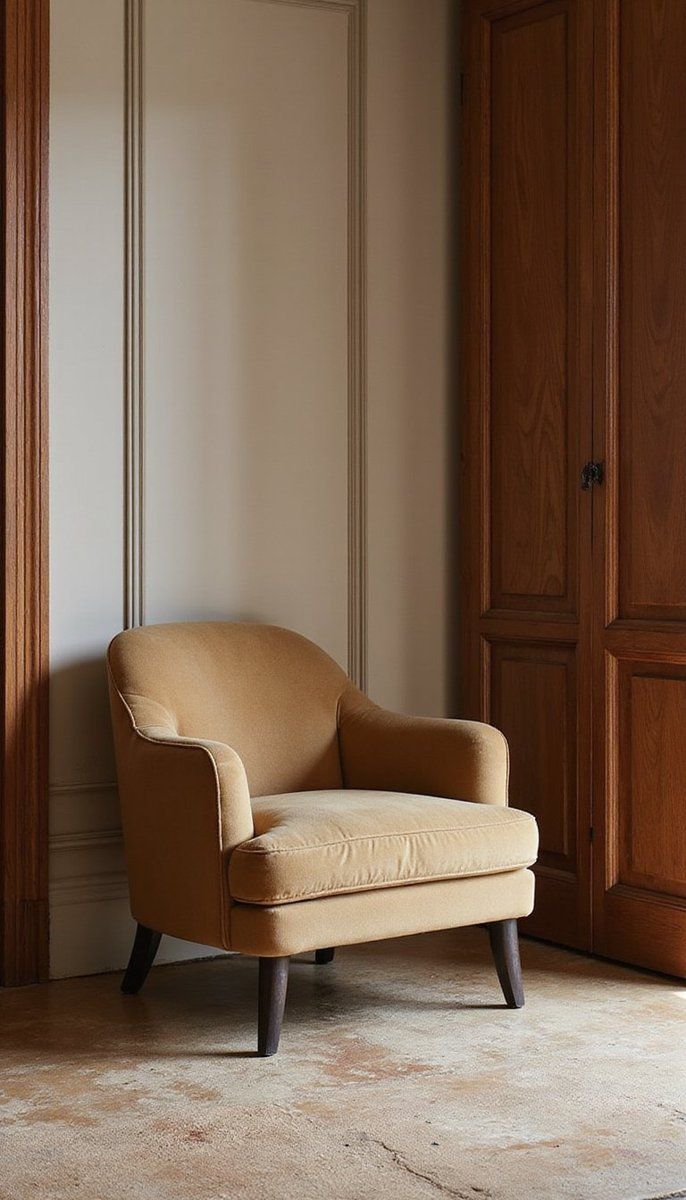 Soft suede for tactile elegance