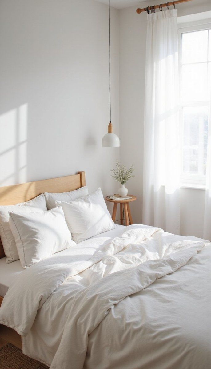 Soft whites for a peaceful retreat