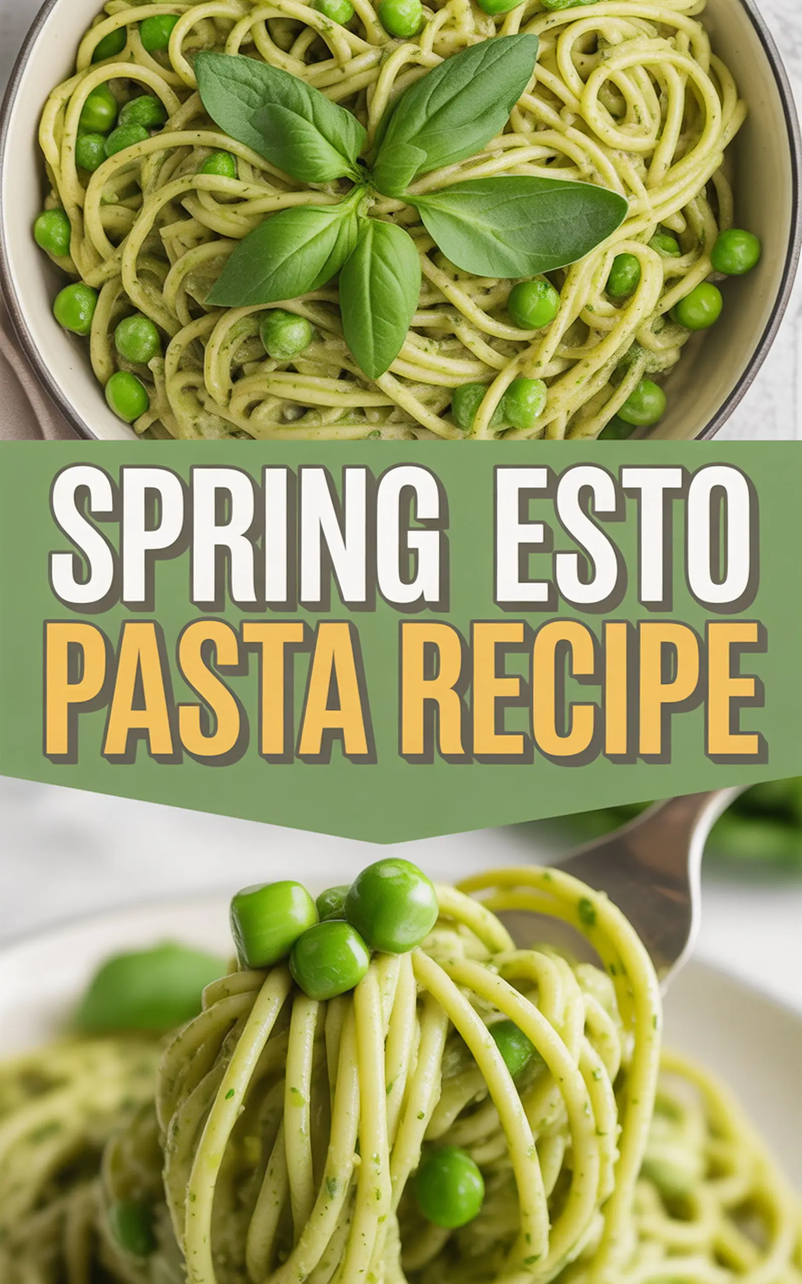 Spring Pea Pesto Pasta Recipe recipe idea in stylish layout