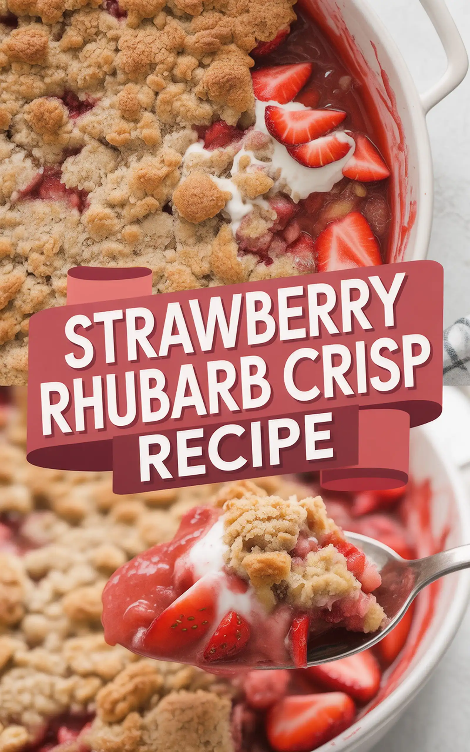 Strawberry Rhubarb Crisp Recipe recipe idea in stylish layout