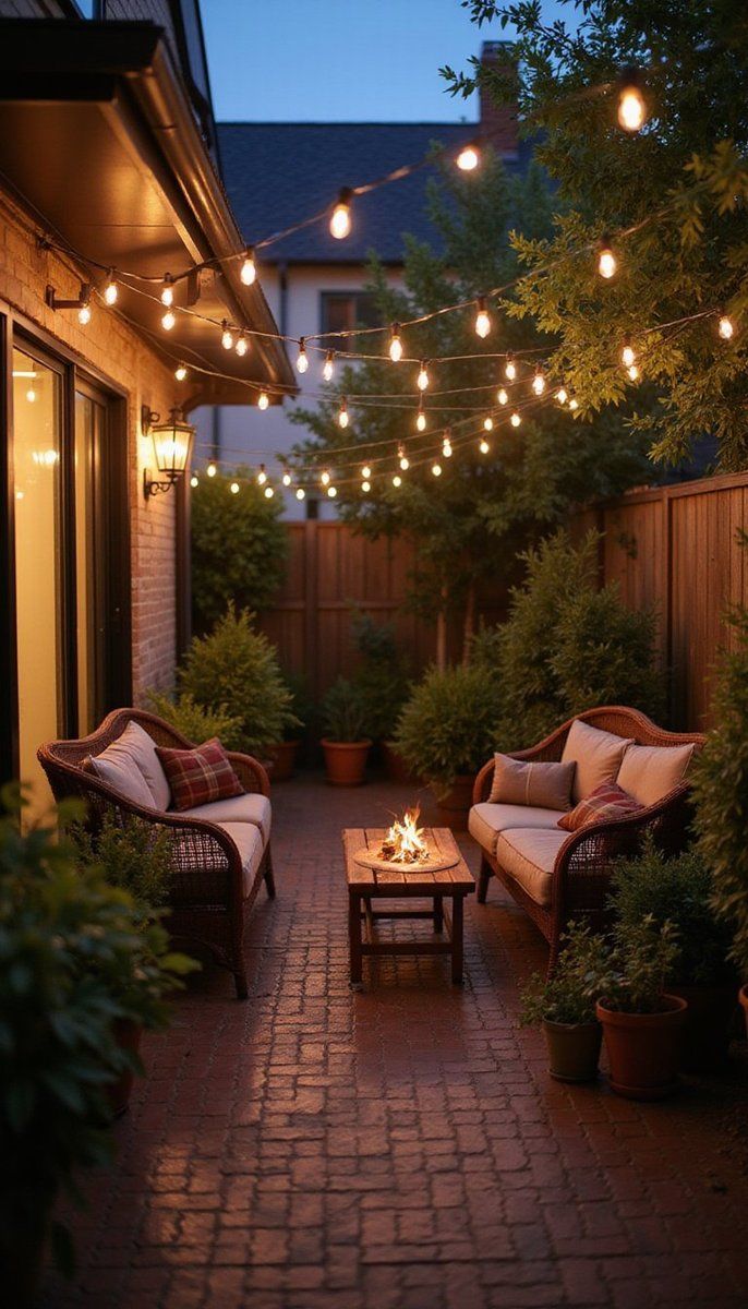 String lights for a magical glow
