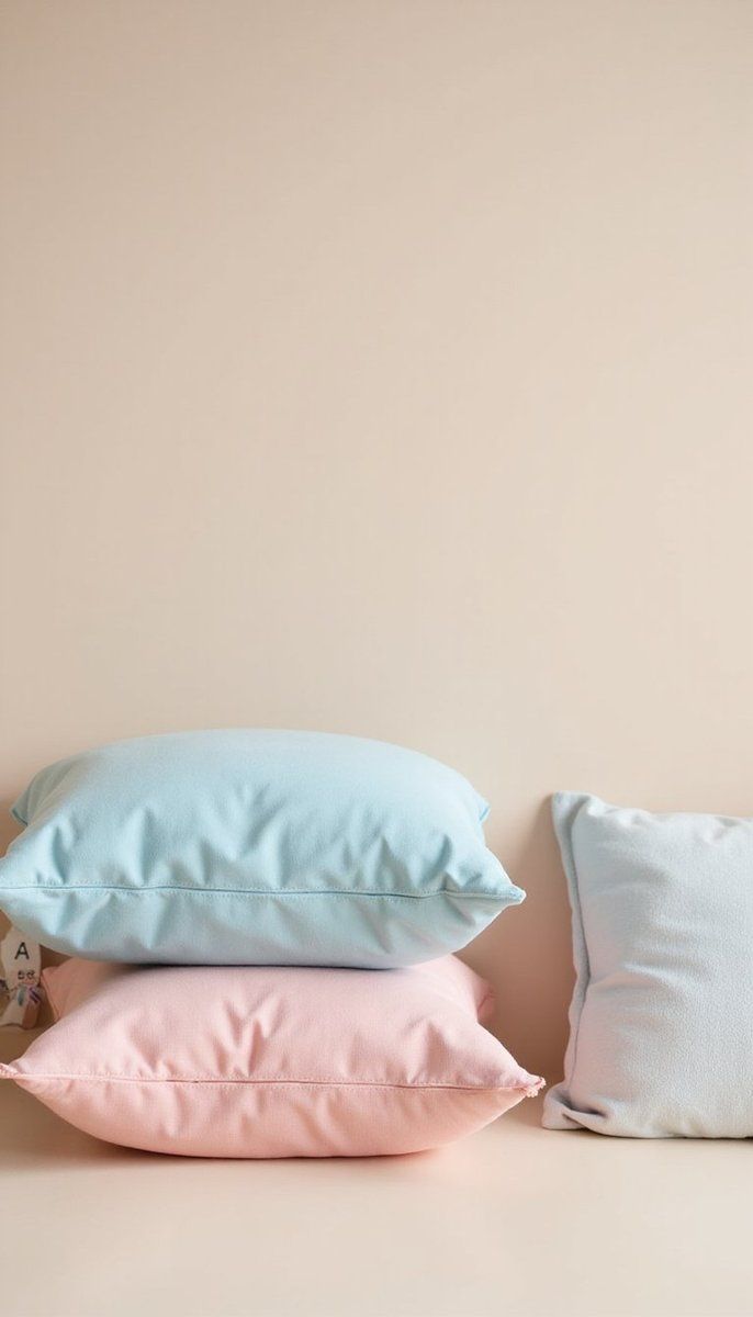 Subtle pastels for a touch of color