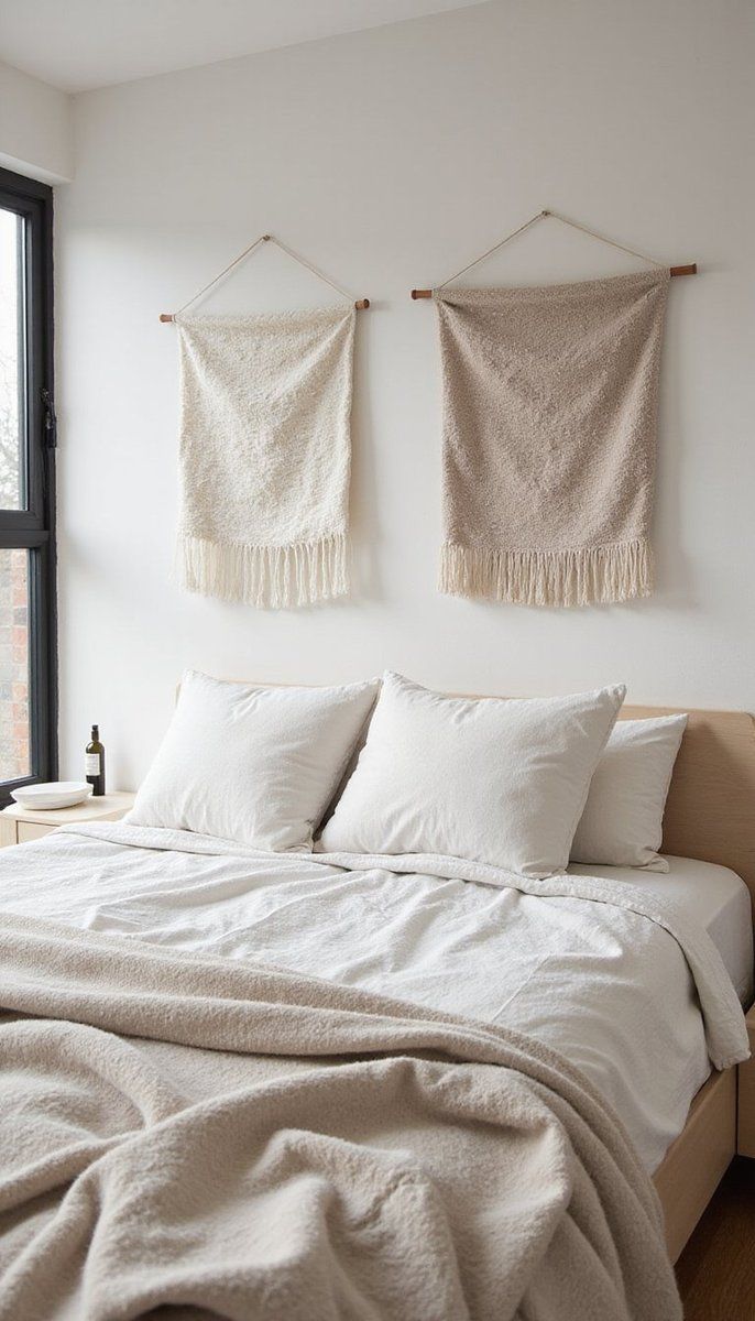 Subtle Textured Wall Hangings