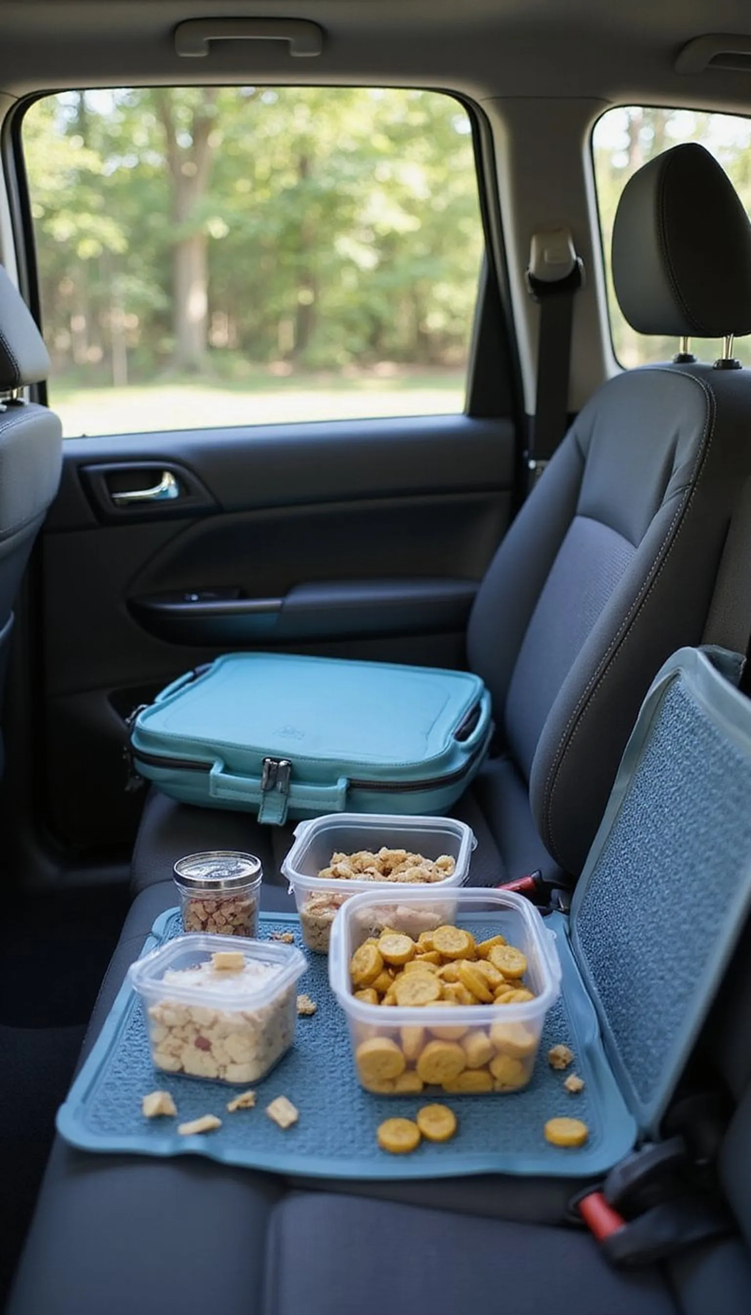 Collapsible cooler and snack station idea