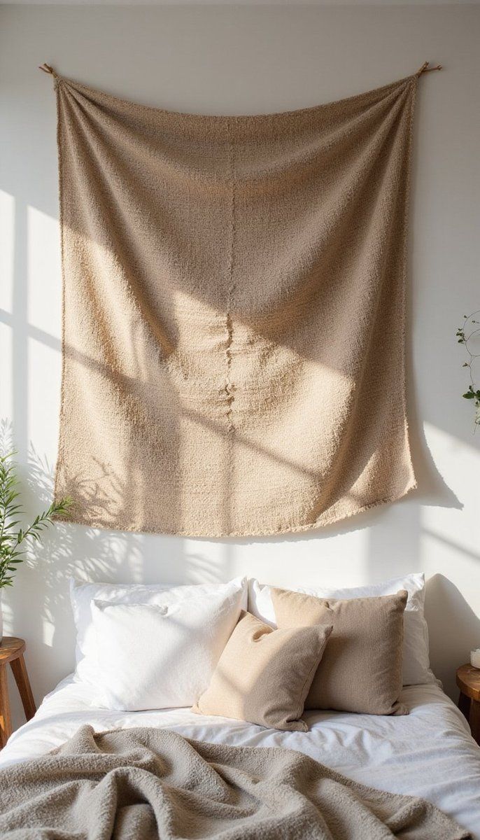 Textured Tapestry in Earthy Tones