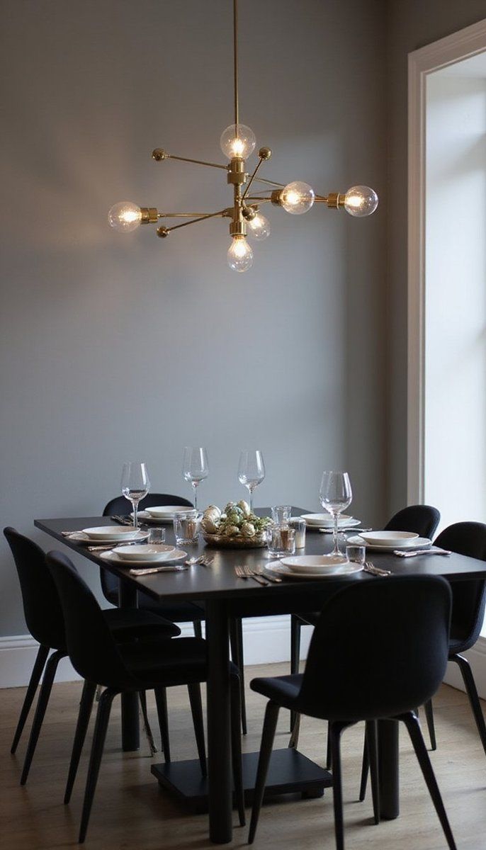 Timeless black and soft gray