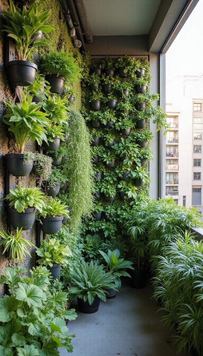Vertical gardens for small spaces