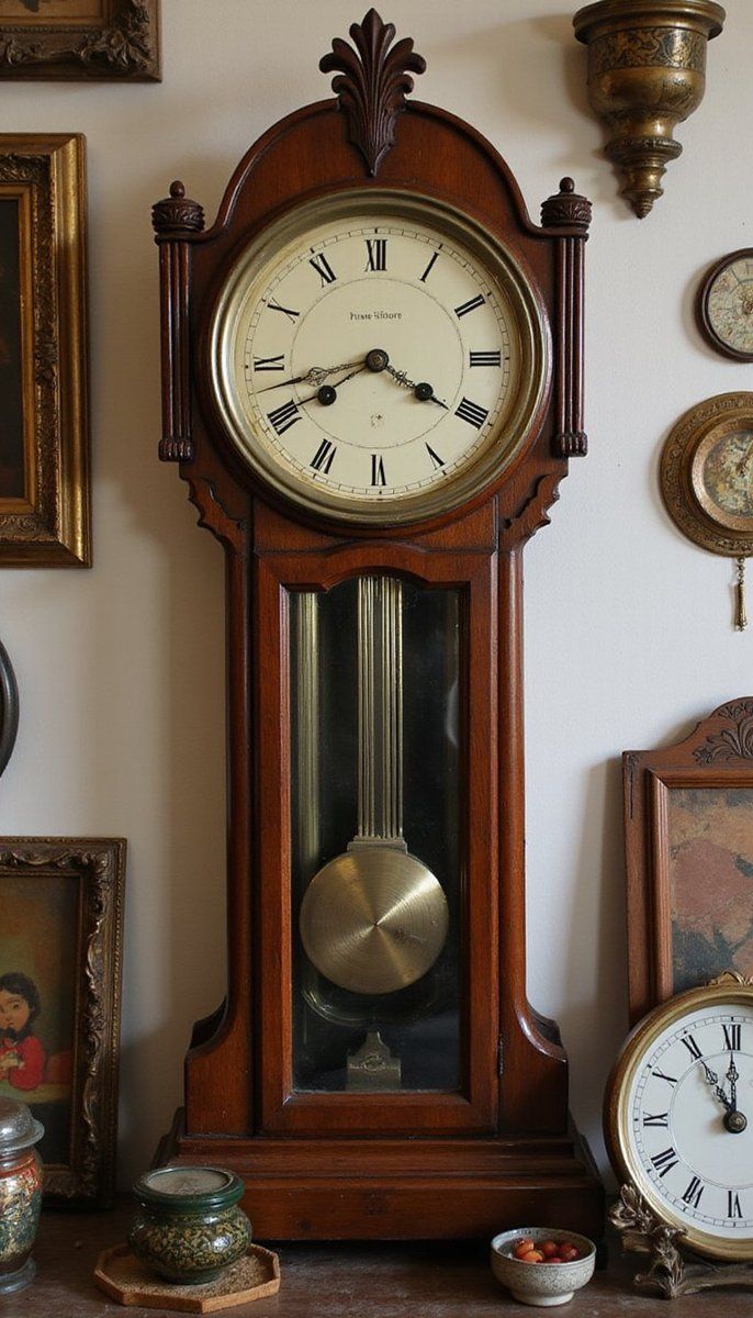 Vintage Clocks in Art Deco Design