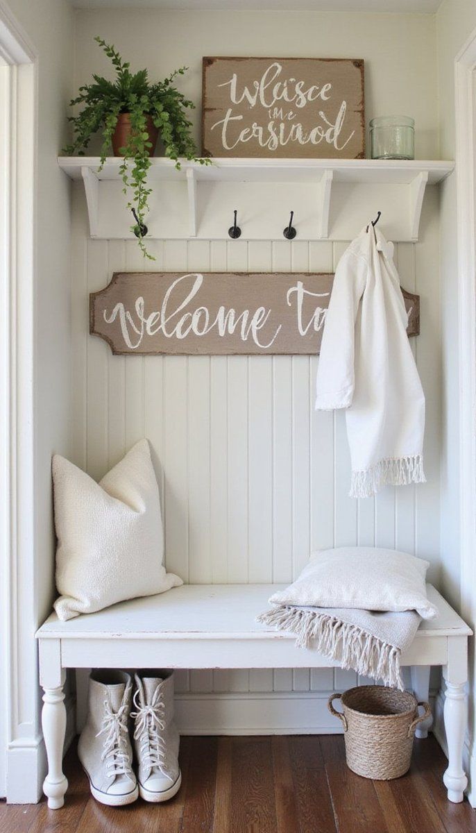 Vintage elegance with classic whites