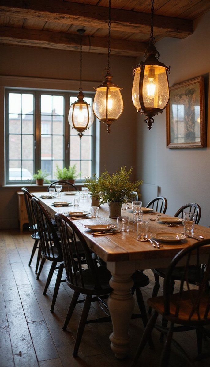 Vintage Lanterns for Ambient Glow