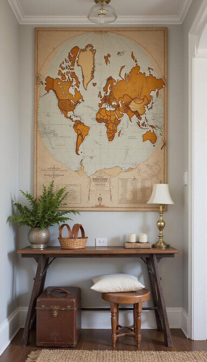 Vintage maps for the traveler at heart