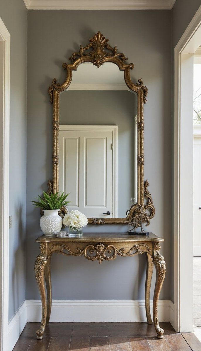 Vintage mirrors that steal the spotlight