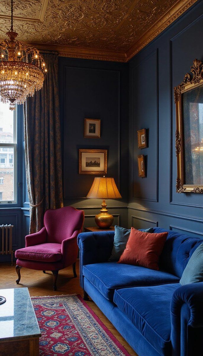 Warm Metals with Rich Colors: A Luxe Affair
